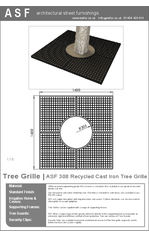 ASF 308 Tree Grille