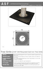 ASF 309 Tree Grille