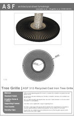 ASF 313 Tree Grille