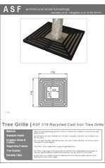 ASF 319 Tree Grille