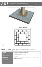 ASF Max Pave (Paving Infill) Tree Grille