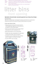 ASF Cast iron Litter Bins
