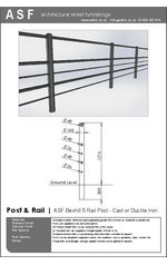 ASF Bexhill 5 Rail Post