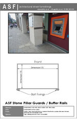 ASF Stone Pillar Guards / Buffer Rails