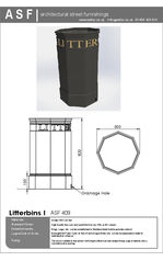 ASF 409 Litterbin