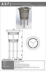 ASF 7000 Litterbin