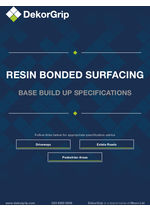 Dekorgrip Resin Bond - base build up spec