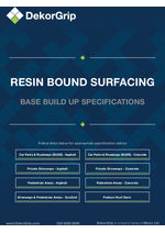DekorGrip Resin Bound technical info