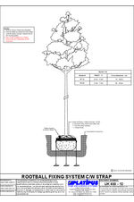 Rootball Fixing System - Strap