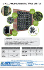 G-WALL technical data