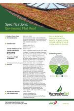 Enviromat flat roof spec sheet