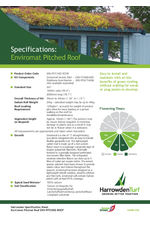 Enviromat Pitched Roof Spec 