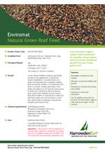 Enviromat Natural Green Roof Feed