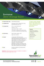 Enviromat 20mm Drainage Board