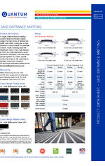 Q-Grid entrance matting