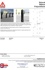 AUTOPA Delaval Polyurethane Bollard