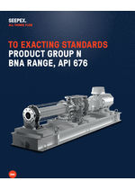 BNA - API compliant PC pump