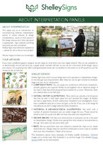 About interpretation panels