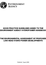 Environment Agency hydropower guidelines 