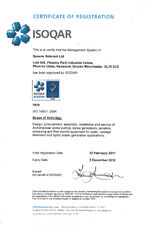 ISOQAR ISO14001:2004 certificate