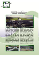 HYRATE  Rotary Distributors for Plastic Media Biofilters 