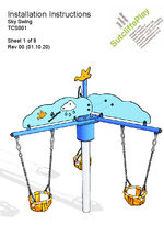 Sky Swing - installation