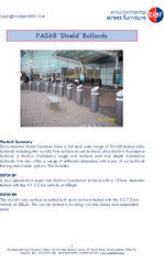 PAS68 bollards