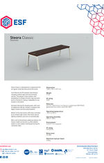 Steora Classic solar-powered bench