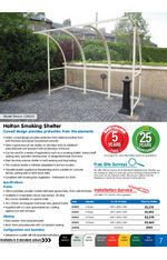 Holton smoking shelter