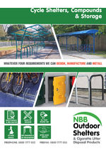 NBB Cycle shelters, compounds and storage brochure