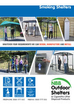 NBB Outdoor smoking shelters brochure