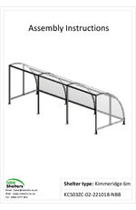 Kimmeridge cycle shelter - 6m