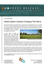 Global leader changes its name