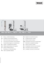 Wilo-Sub TWU ..., TWU 4-...-QC, TWU 4-...-P&P installation and operating instruc