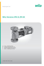 Wilo-VeroLine-IPH-O, IPH-W installation and operating instructions