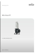 Wilo-Rexa FIT installation and operating instructions