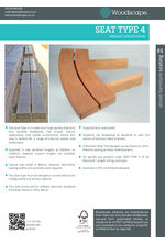 Type 4 wall seat