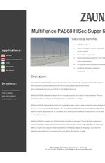 MultiFence PAS68 HiSec Super 6