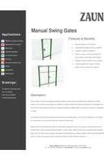 Manual Swing Gates