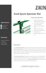 Duo6 Sports Spectator Rail
