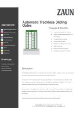 Automatic Trackless Sliding Gates