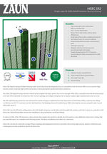 HiSec SR2 security fencing
