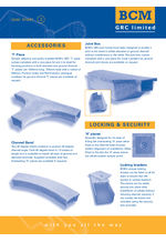 Rail channel accessories