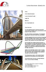 Case study: Butterly Arch Bridge, Piccadilly, Manchester
