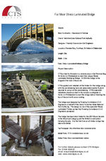 Case study: Stress laminated Far Moor bridleway bridge