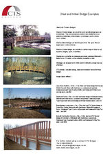 Steel & Timber Bridge Data Sheet