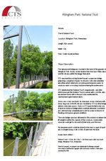 Case Study: Cable Stay Bridge, National Trust Attingham Park
