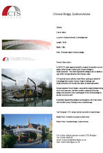 Case Study: Chinese Timber Bridge, Godmanchester