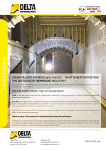 Sustainable waterproofing membranes – virgin or recycled plastic?
