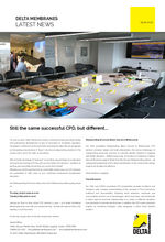 CPD seminars from Delta Membranes